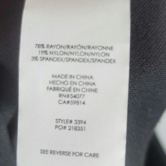 Cabi Black Ponte Knit Kingston Cropped Trouser Pants, sz 8 - Picture 11 of 16